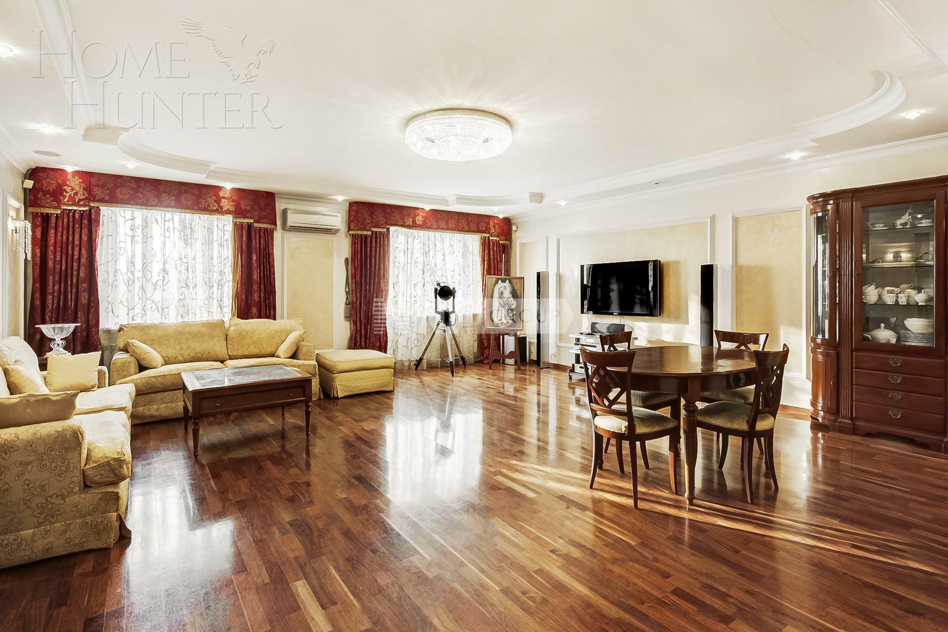 5-КОМН. ПЕНТХАУС С ОТДЕЛКОЙ 326 М² НА 17 ЭТАЖЕ