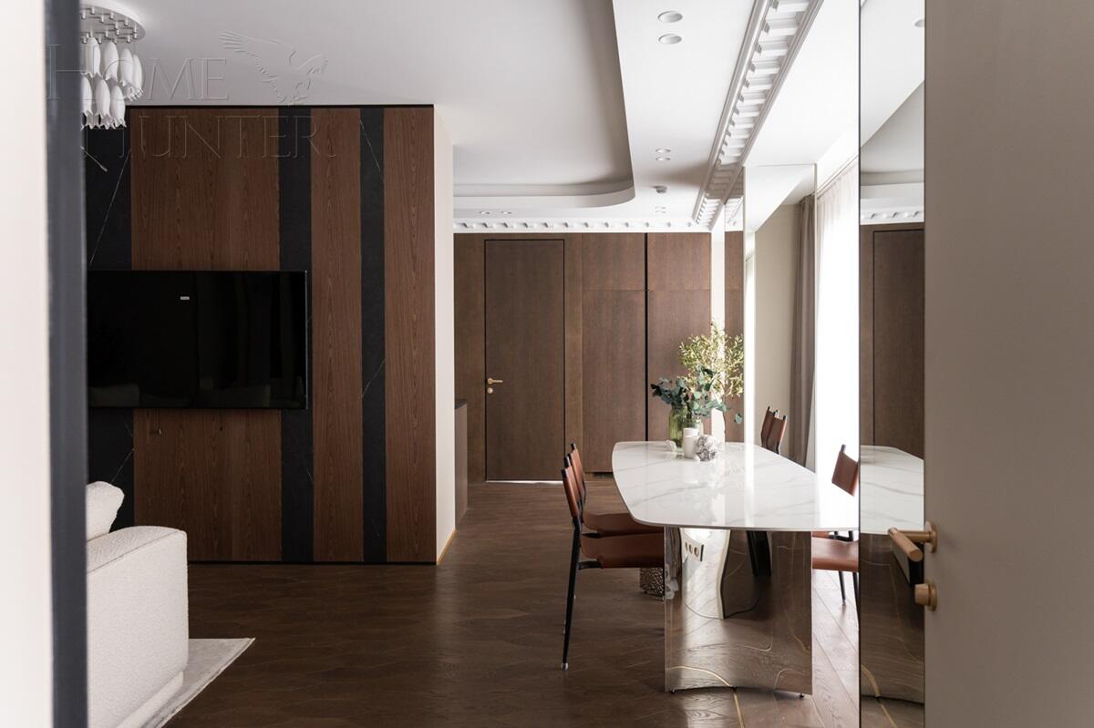 5-КОМН. КВАРТИРА С ОТДЕЛКОЙ 151 М² НА 19 ЭТАЖЕ