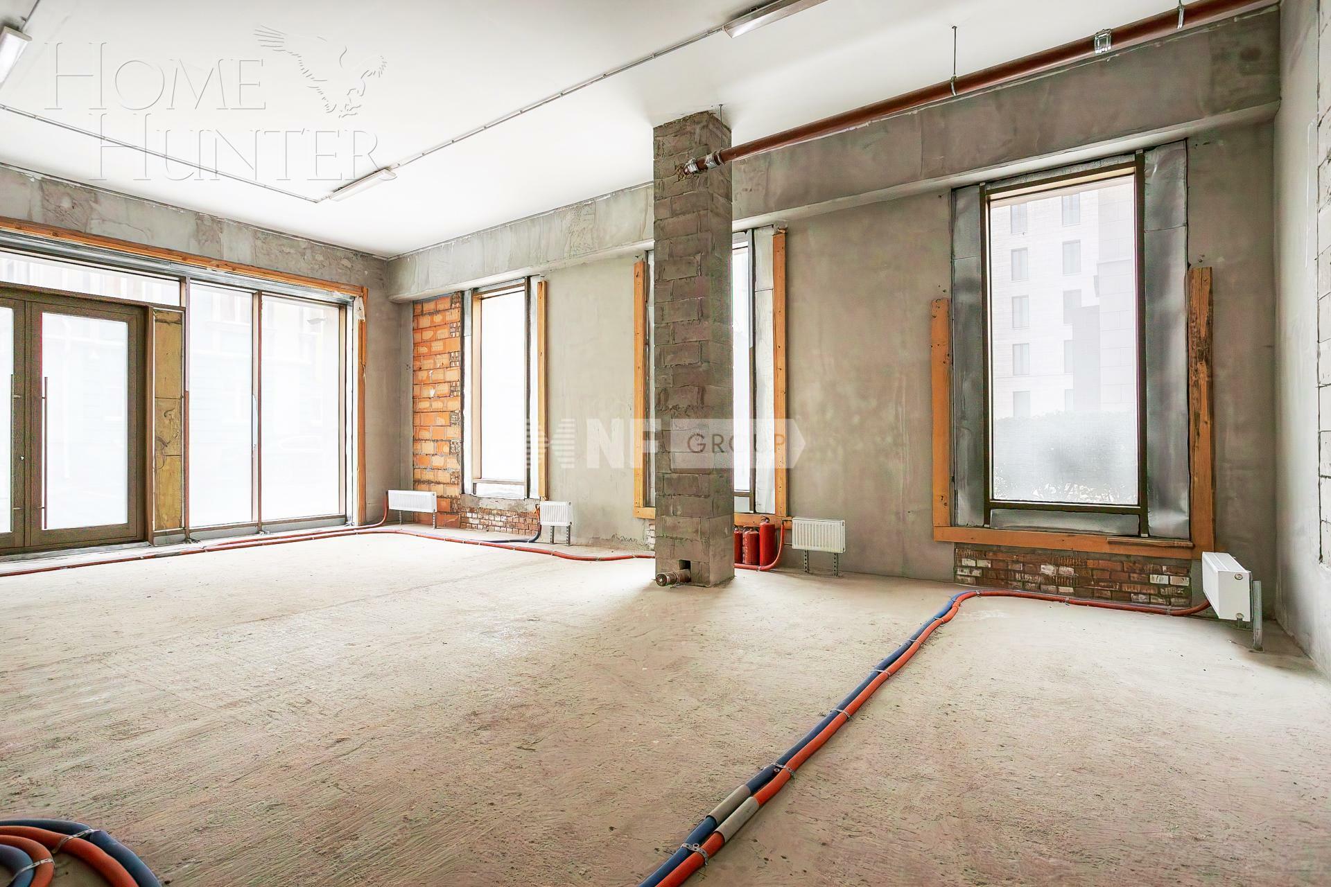 2-КОМН. КВАРТИРА БЕЗ ОТДЕЛКИ 80.6 М² НА 1 ЭТАЖЕ