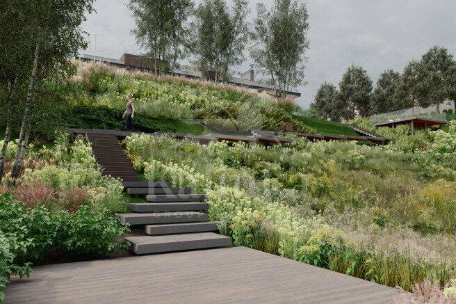 2-этажный коттедж 1 181 м² без отделки