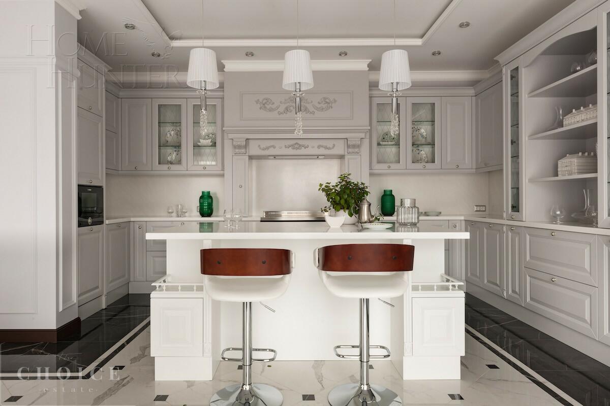 2-этажный коттедж 1 125 м² с отделкой