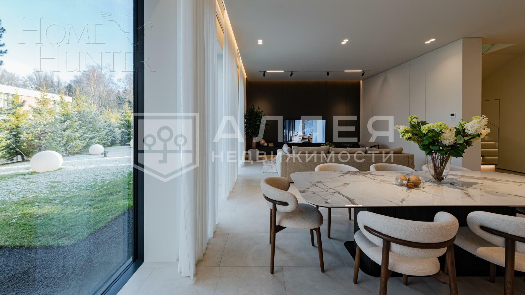 2-этажный коттедж 390.5 м² с отделкой