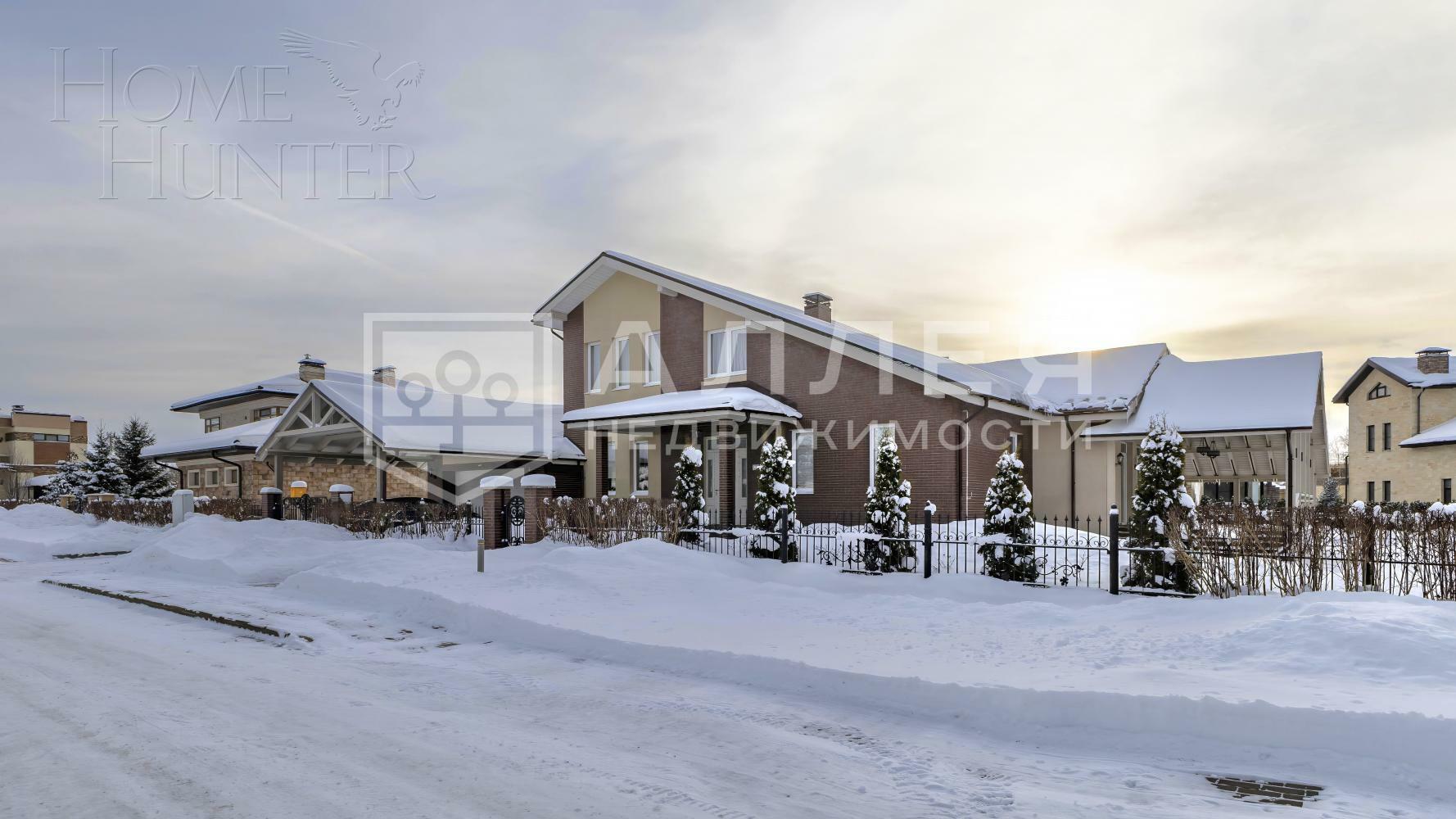 2-этажный коттедж 480 м² с отделкой