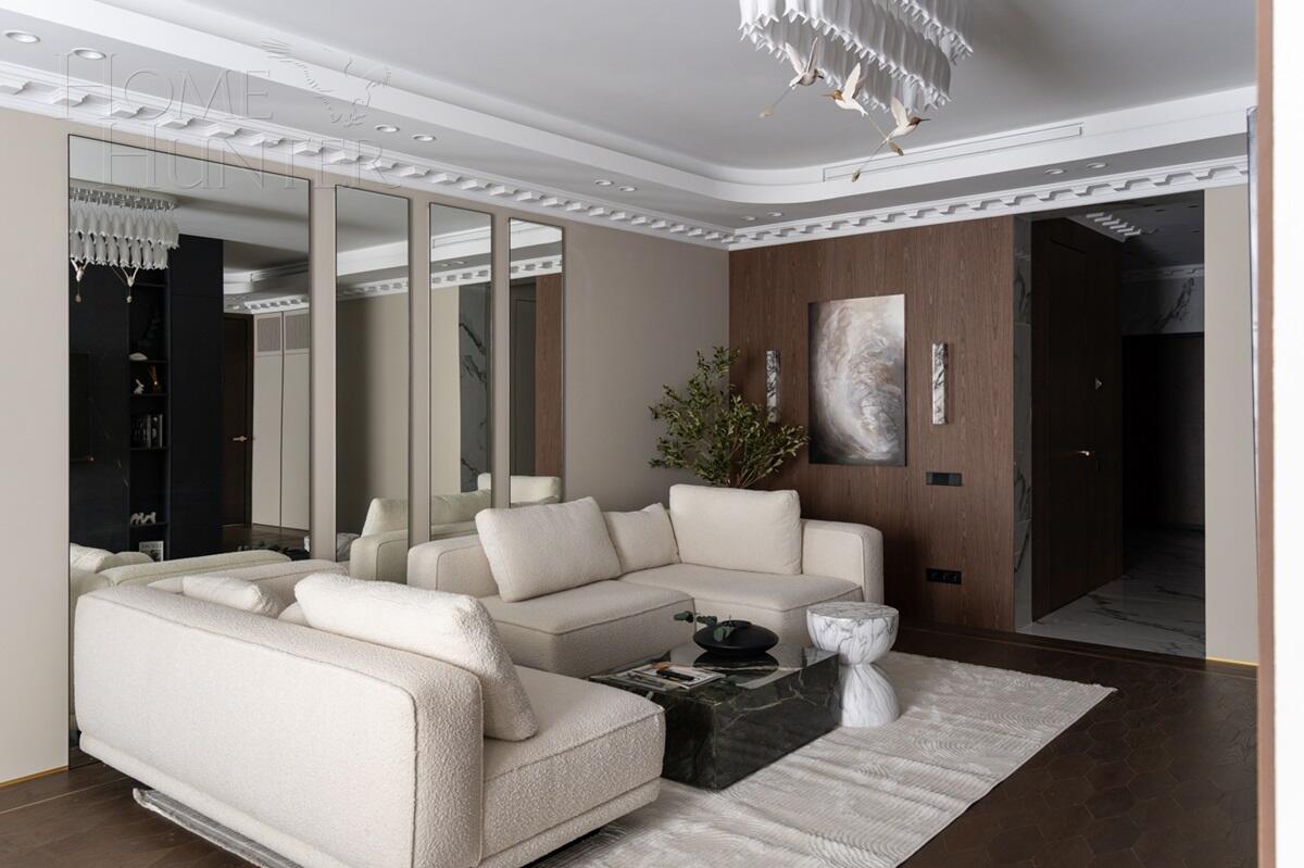 5-КОМН. КВАРТИРА С ОТДЕЛКОЙ 151 М² НА 19 ЭТАЖЕ