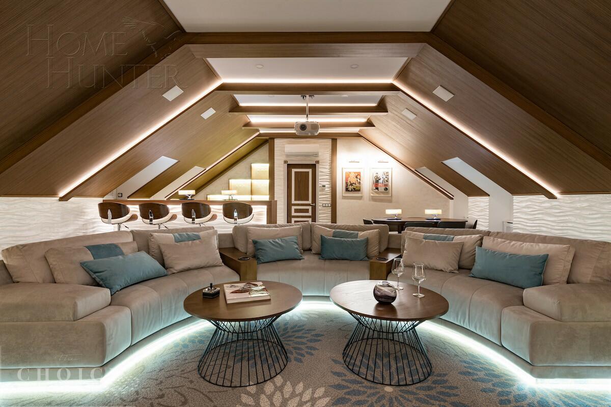 2-этажный коттедж 1 125 м² с отделкой