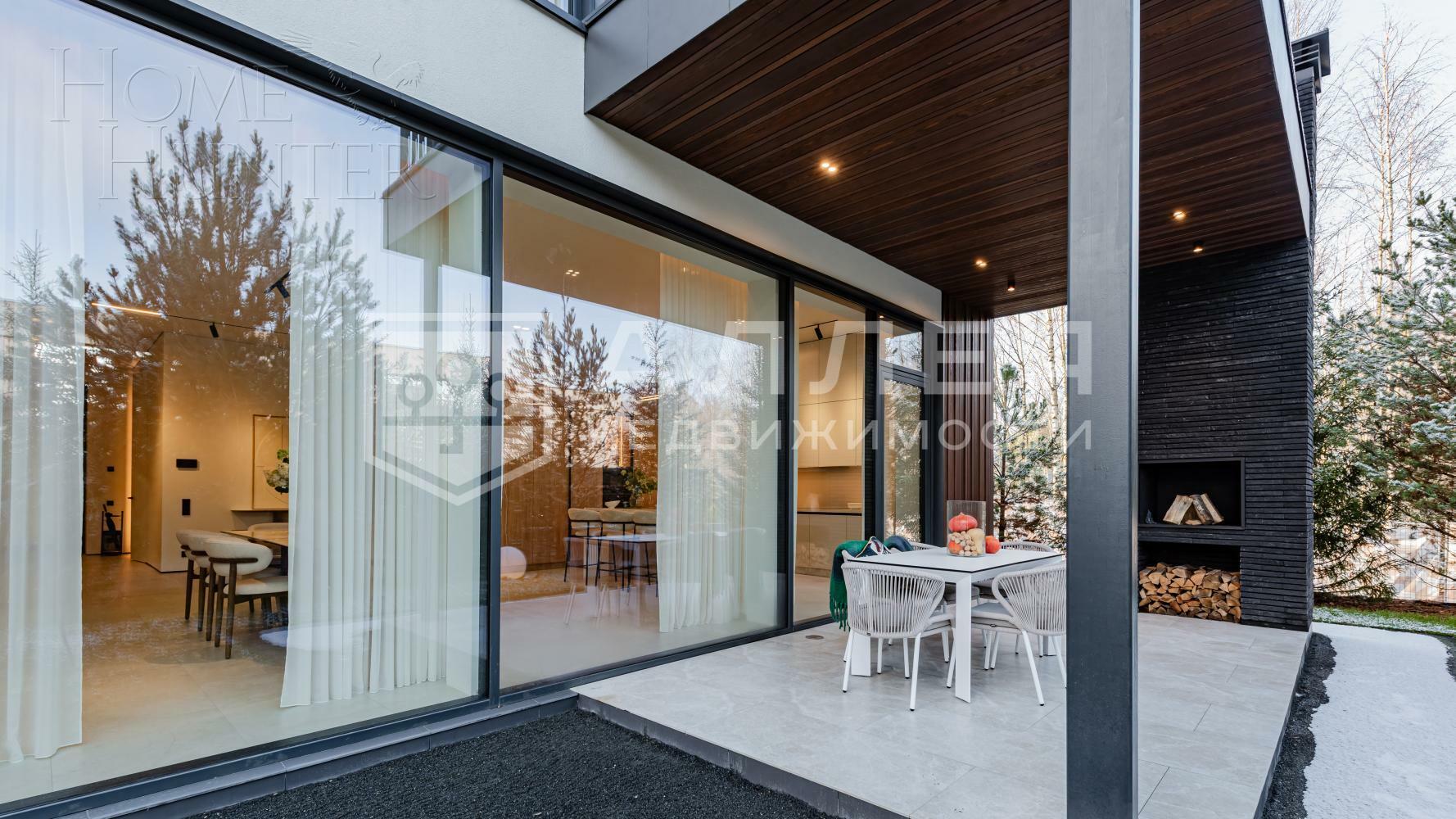 2-этажный коттедж 390.5 м² с отделкой