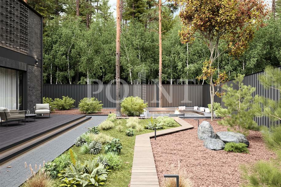 2-этажный коттедж 700 м² с отделкой