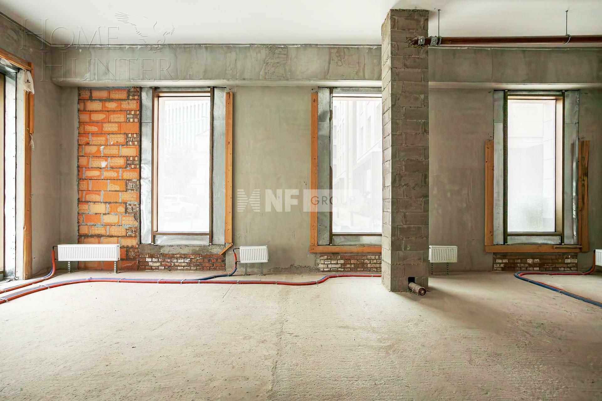 2-КОМН. КВАРТИРА БЕЗ ОТДЕЛКИ 80.6 М² НА 1 ЭТАЖЕ