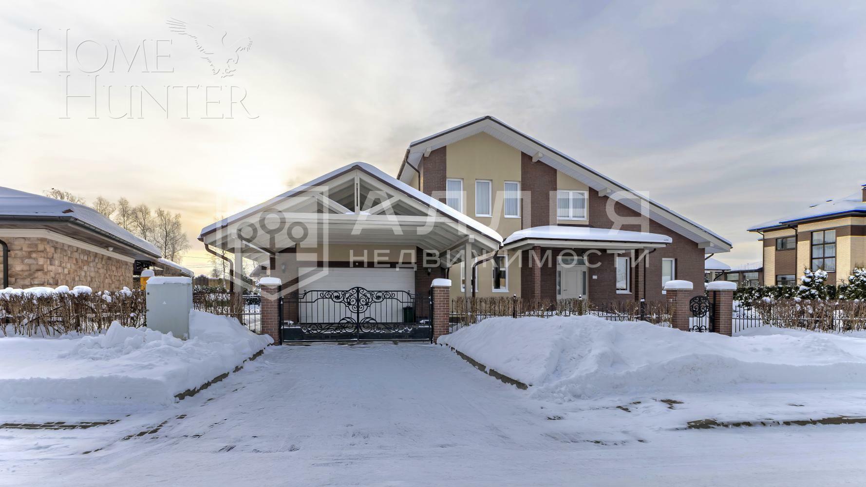 2-этажный коттедж 480 м² с отделкой