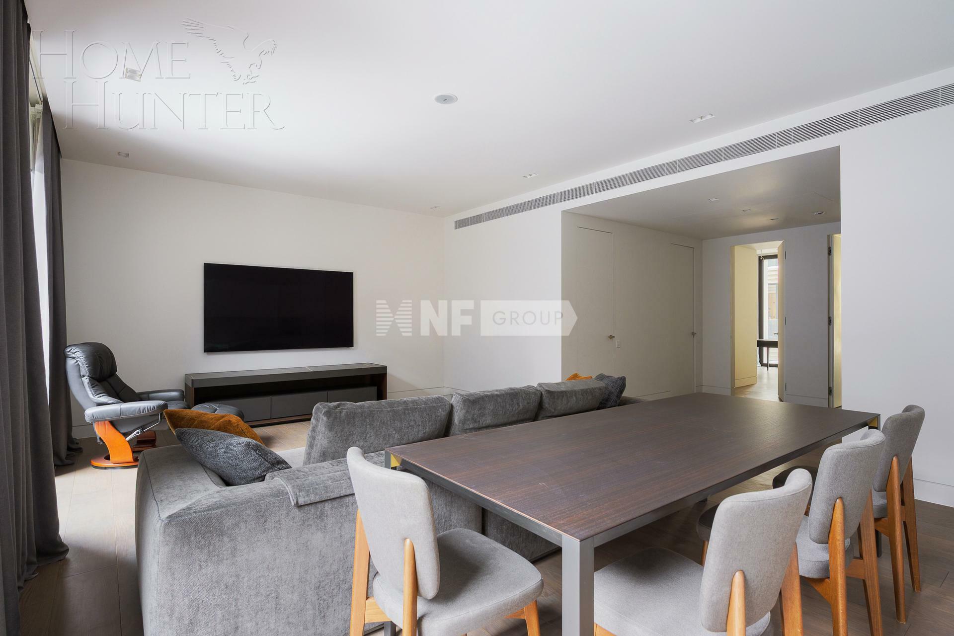 3-КОМН. АПАРТАМЕНТЫ С ОТДЕЛКОЙ 112.8 М² НА 3 ЭТАЖЕ