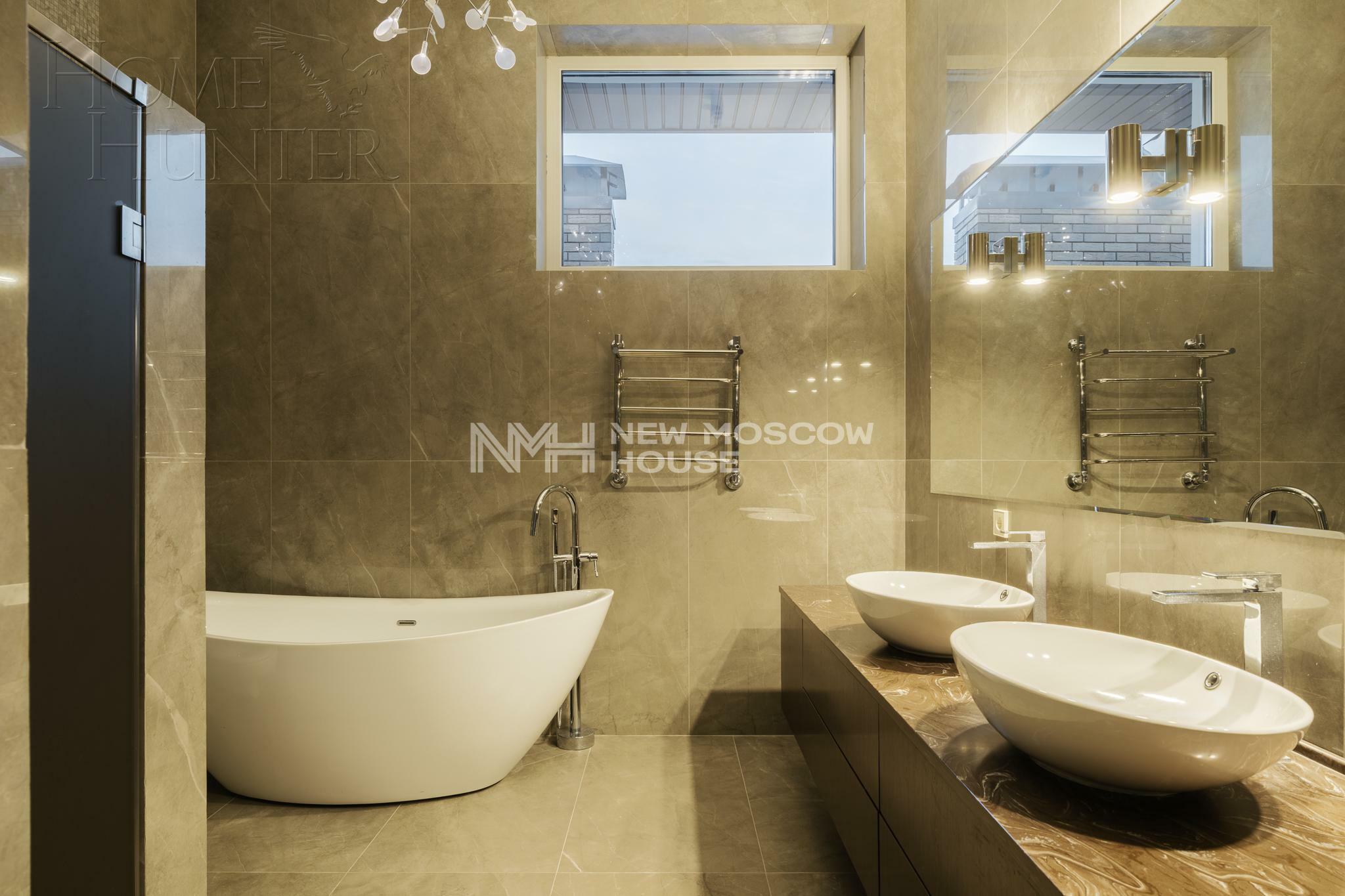 2-этажный коттедж 414 м² с отделкой