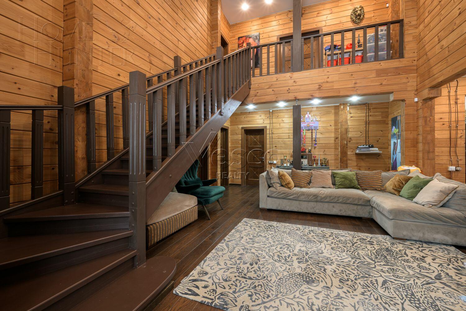 2-этажный коттедж 305 м² с отделкой