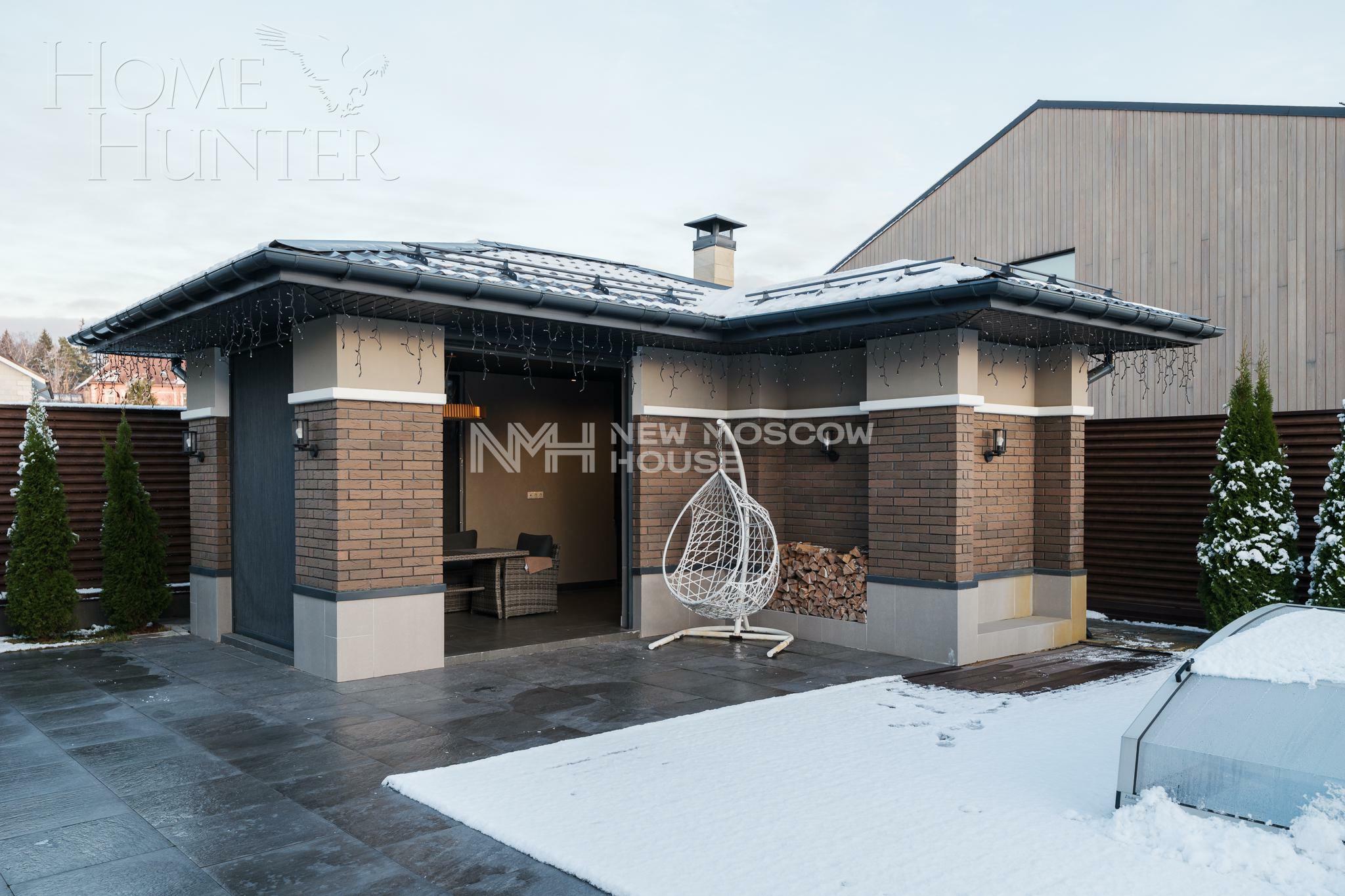 2-этажный коттедж 414 м² с отделкой