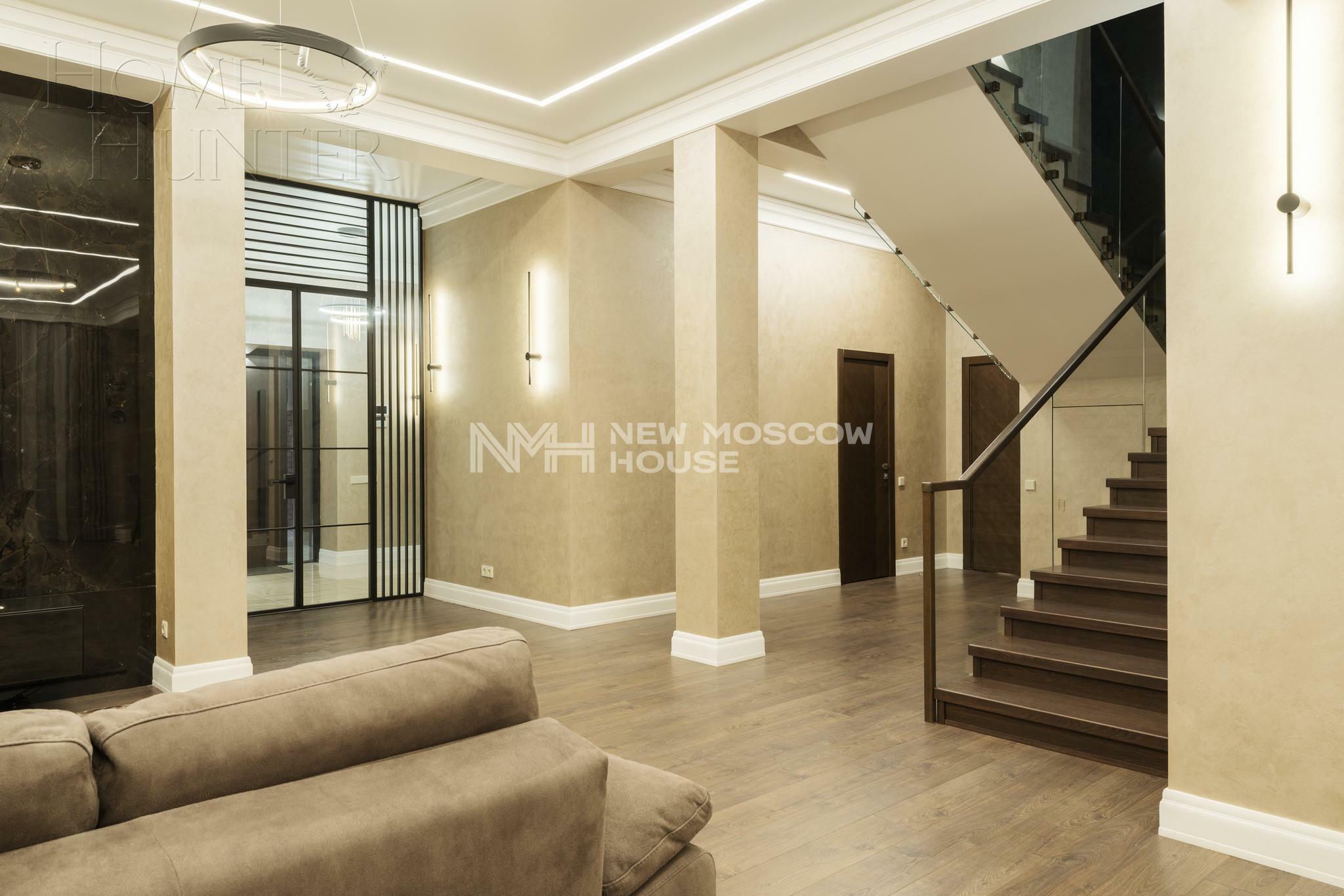 2-этажный коттедж 414 м² с отделкой