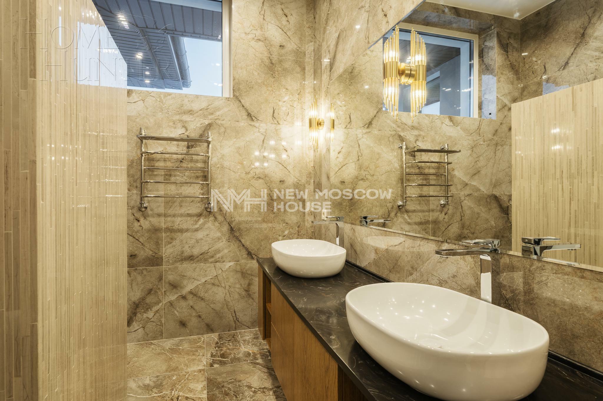 2-этажный коттедж 414 м² с отделкой