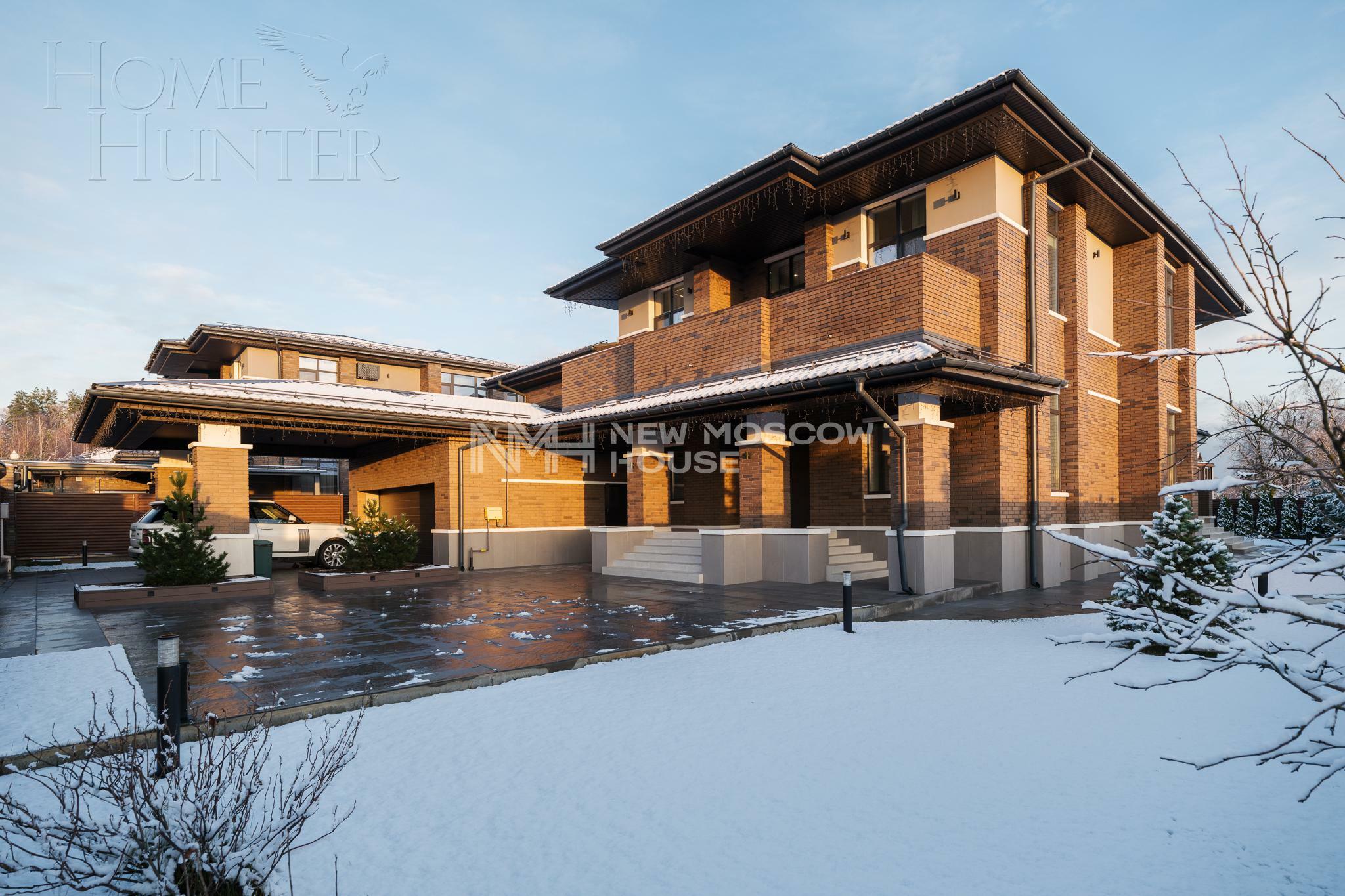 2-этажный коттедж 414 м² с отделкой