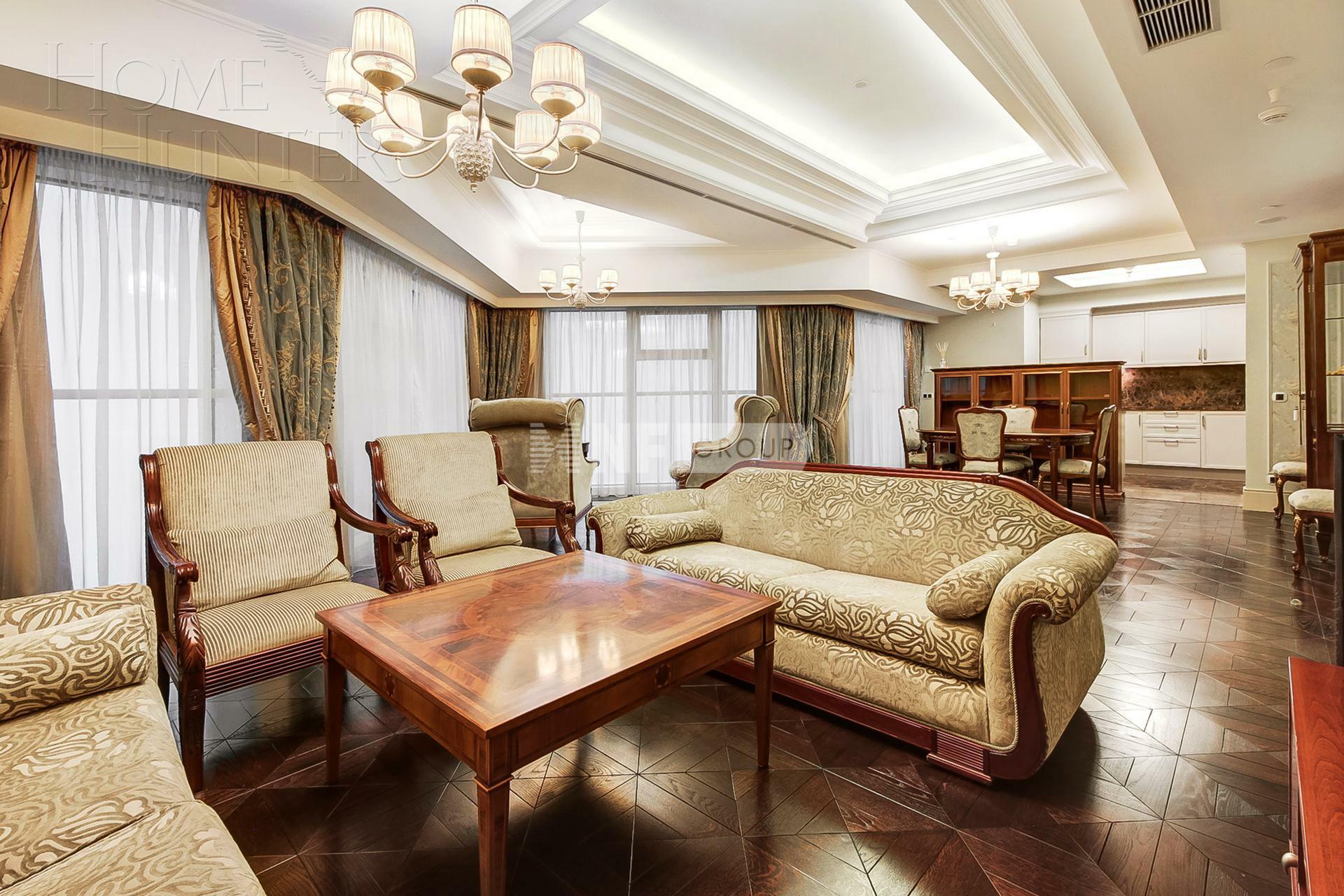 3-КОМН. АПАРТАМЕНТЫ С ОТДЕЛКОЙ 202 М² НА 55 ЭТАЖЕ