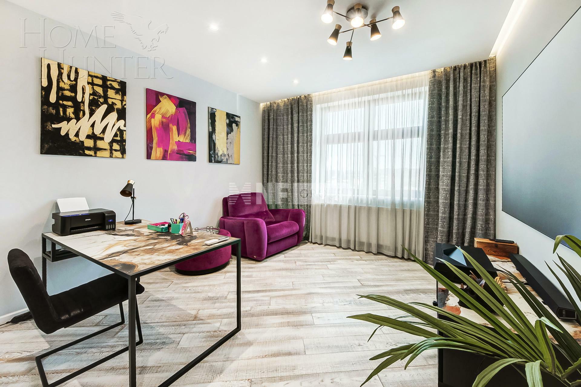 3-КОМН. КВАРТИРА С ОТДЕЛКОЙ 118.9 М² НА 11 ЭТАЖЕ