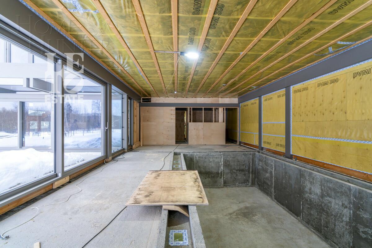 2-этажный коттедж 500 м² без отделки