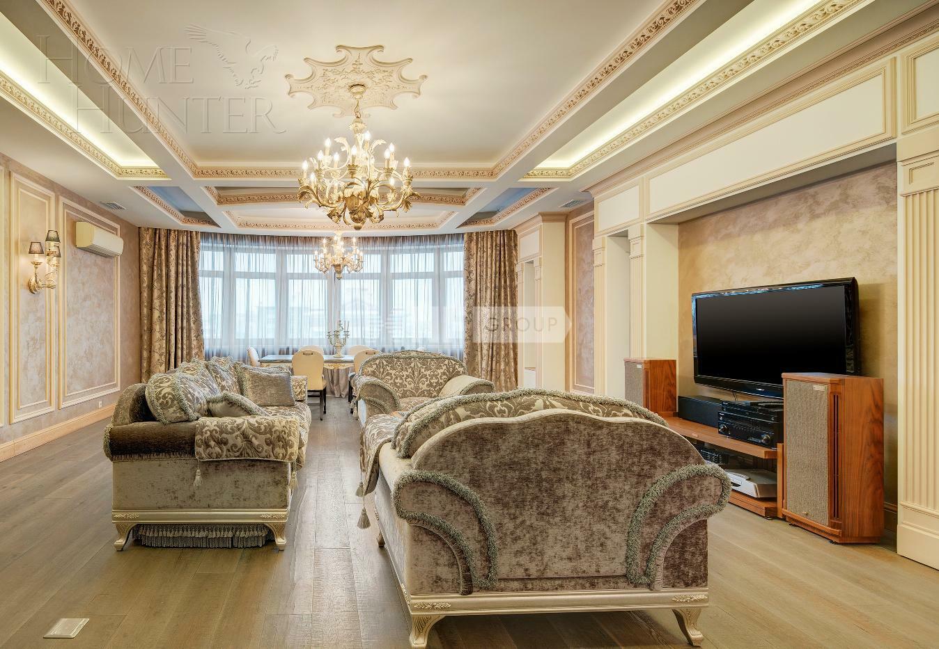 3-КОМН. КВАРТИРА С ОТДЕЛКОЙ 135 М² НА 7 ЭТАЖЕ