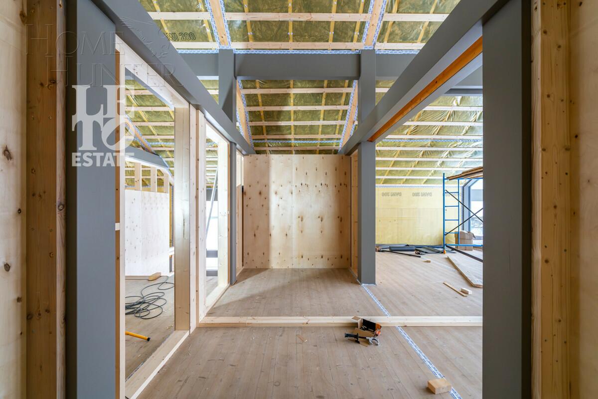 2-этажный коттедж 500 м² без отделки