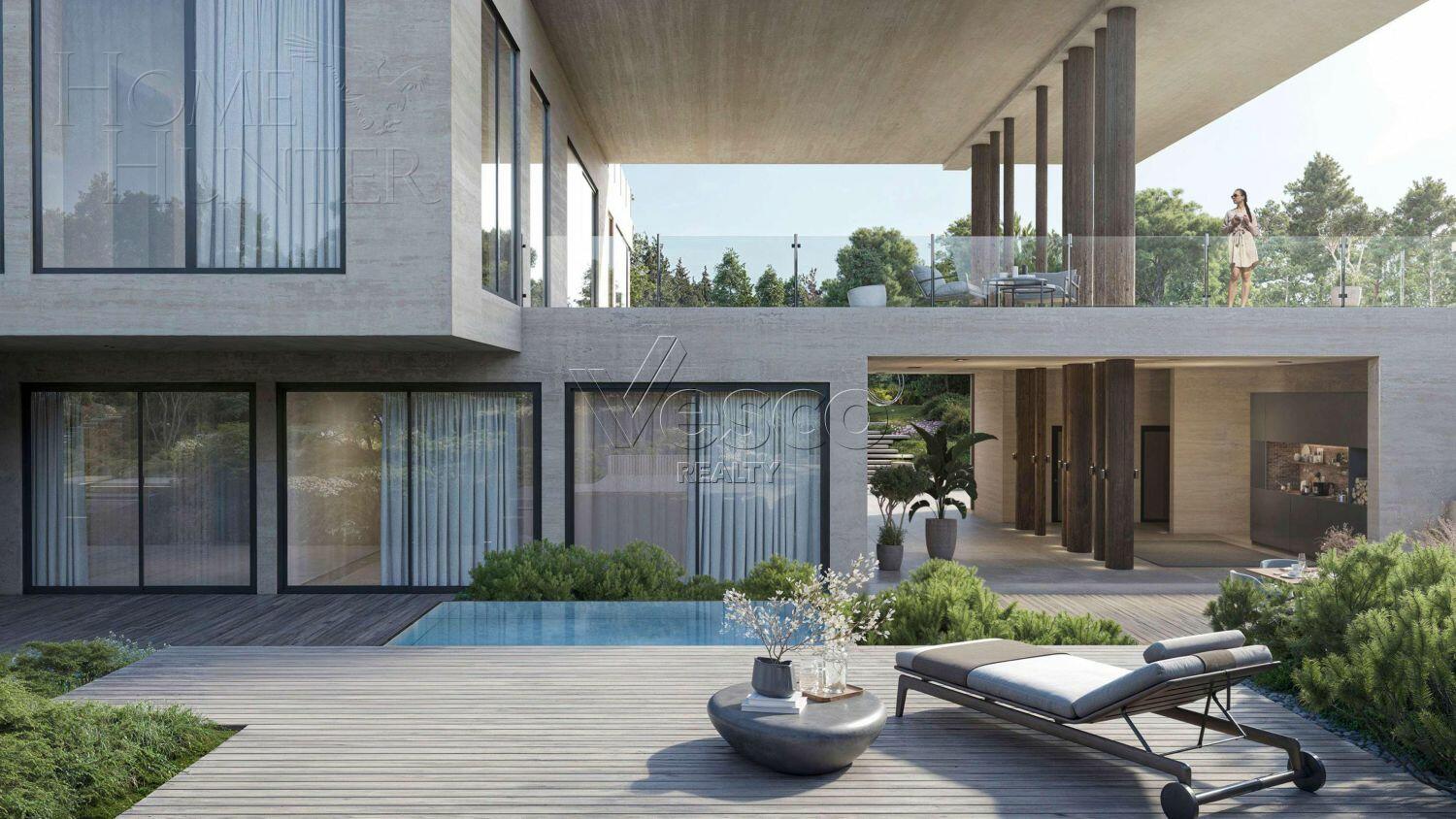 2-этажный коттедж 1 546 м² без отделки