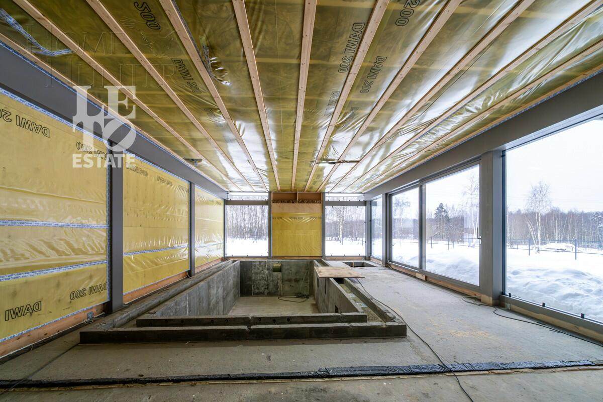 2-этажный коттедж 500 м² без отделки