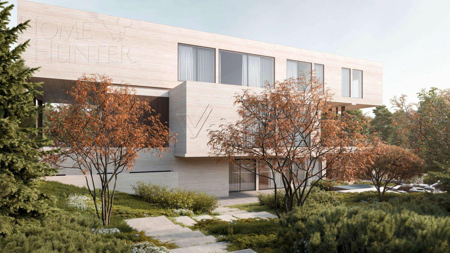 2-этажный коттедж 1 546 м² без отделки