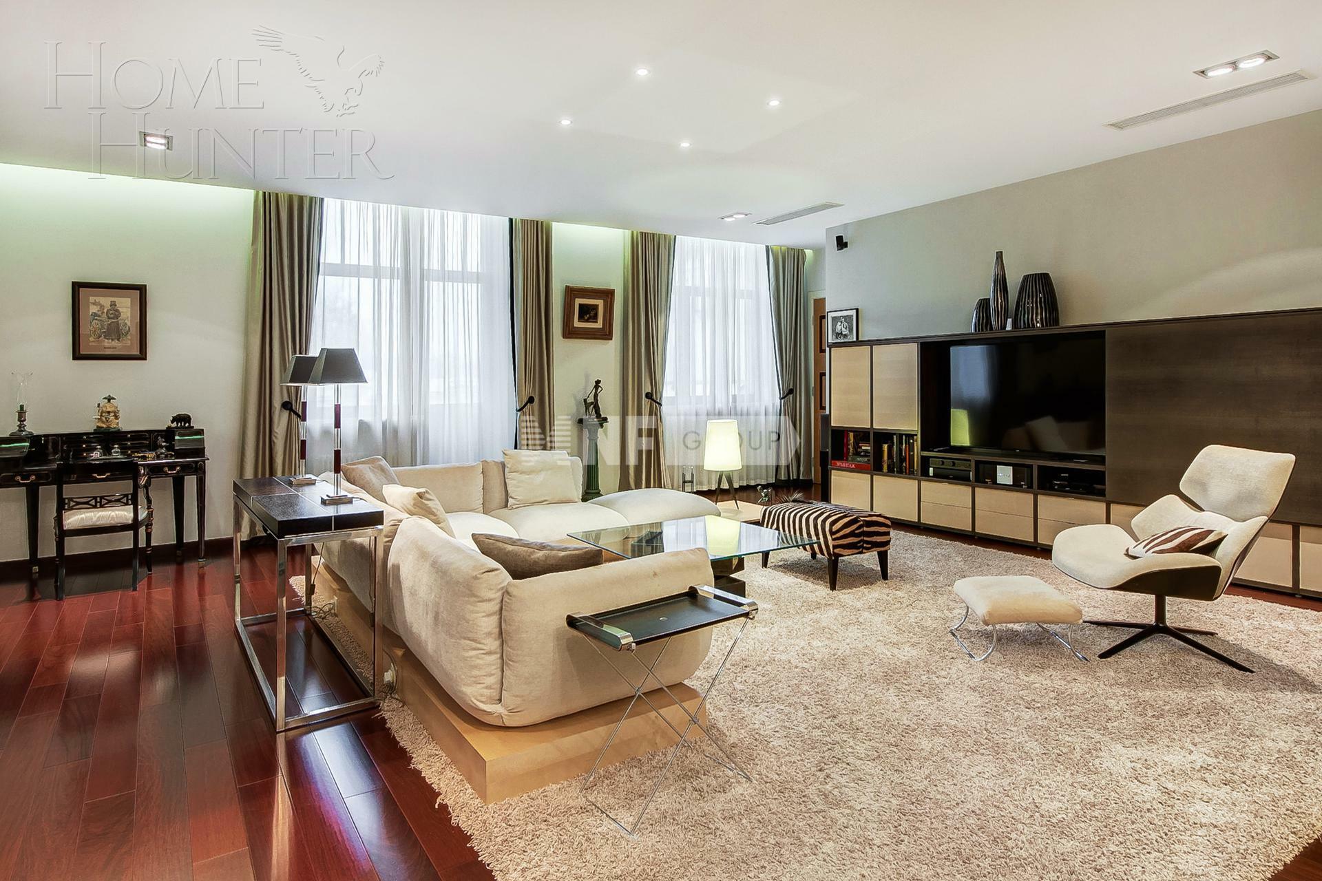 4-КОМН. КВАРТИРА С ОТДЕЛКОЙ 210.3 М² НА 3 ЭТАЖЕ