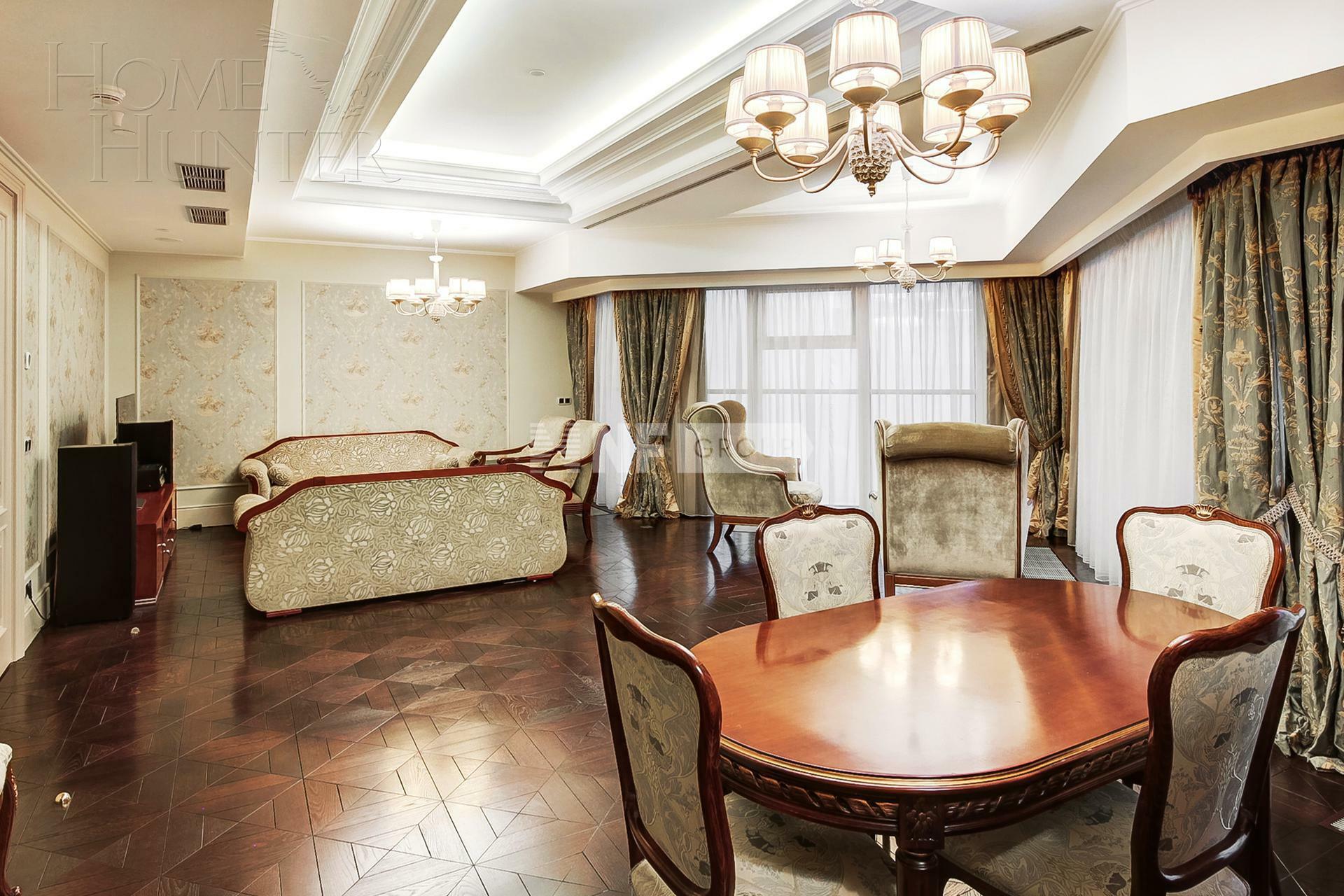 3-КОМН. АПАРТАМЕНТЫ С ОТДЕЛКОЙ 202 М² НА 55 ЭТАЖЕ