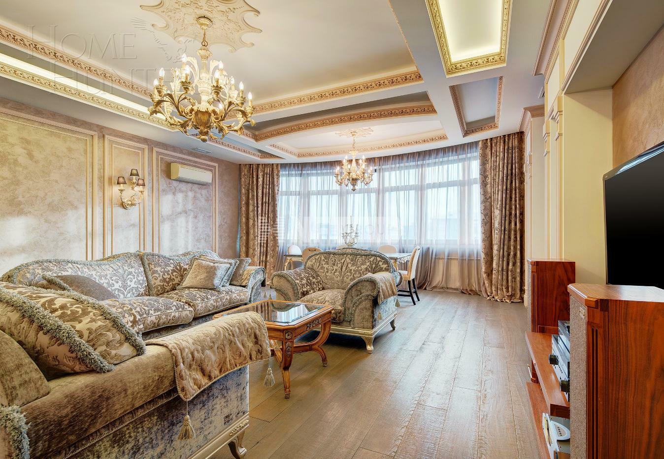 3-КОМН. КВАРТИРА С ОТДЕЛКОЙ 135 М² НА 7 ЭТАЖЕ