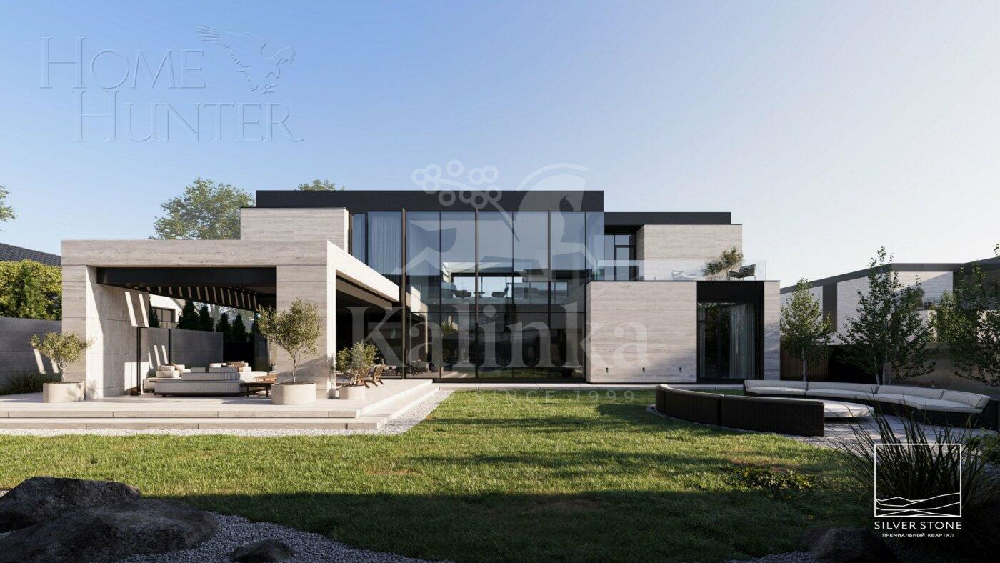 2-этажный коттедж 550 м² без отделки