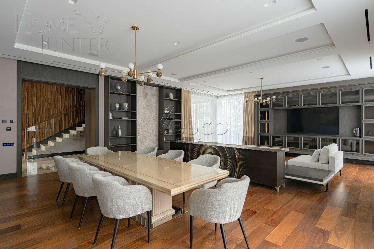 2-этажный коттедж 1 000 м² с отделкой