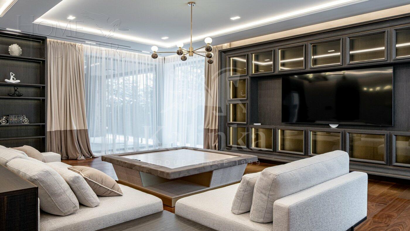 2-этажный коттедж 1 000 м² с отделкой