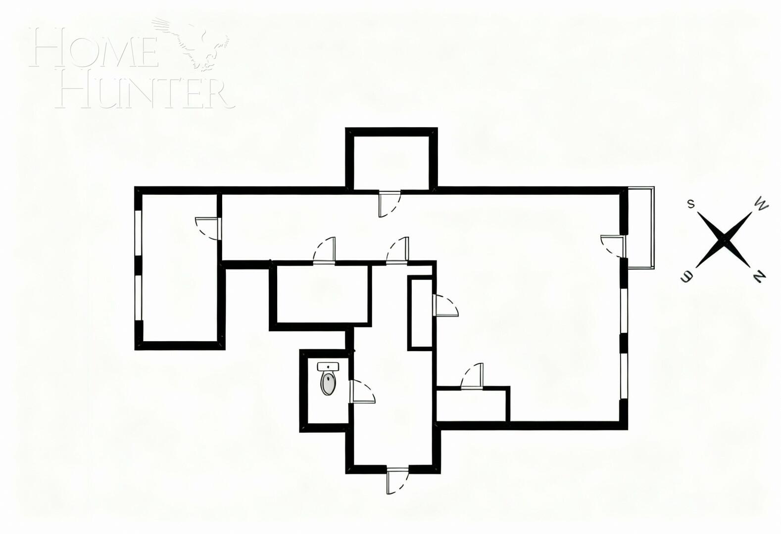 2-КОМН. КВАРТИРА С ОТДЕЛКОЙ 95 М² НА 6 ЭТАЖЕ