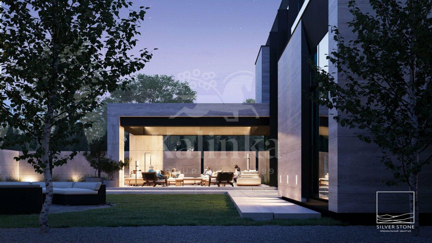 2-этажный коттедж 550 м² без отделки