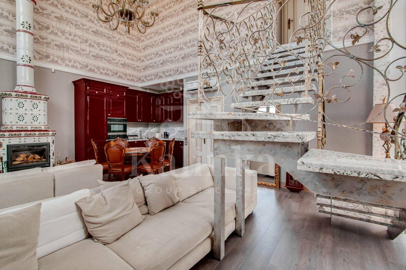 2-УРОВНЕВЫЙ ПЕНТХАУС С ОТДЕЛКОЙ 151 М² НА 6 ЭТАЖЕ