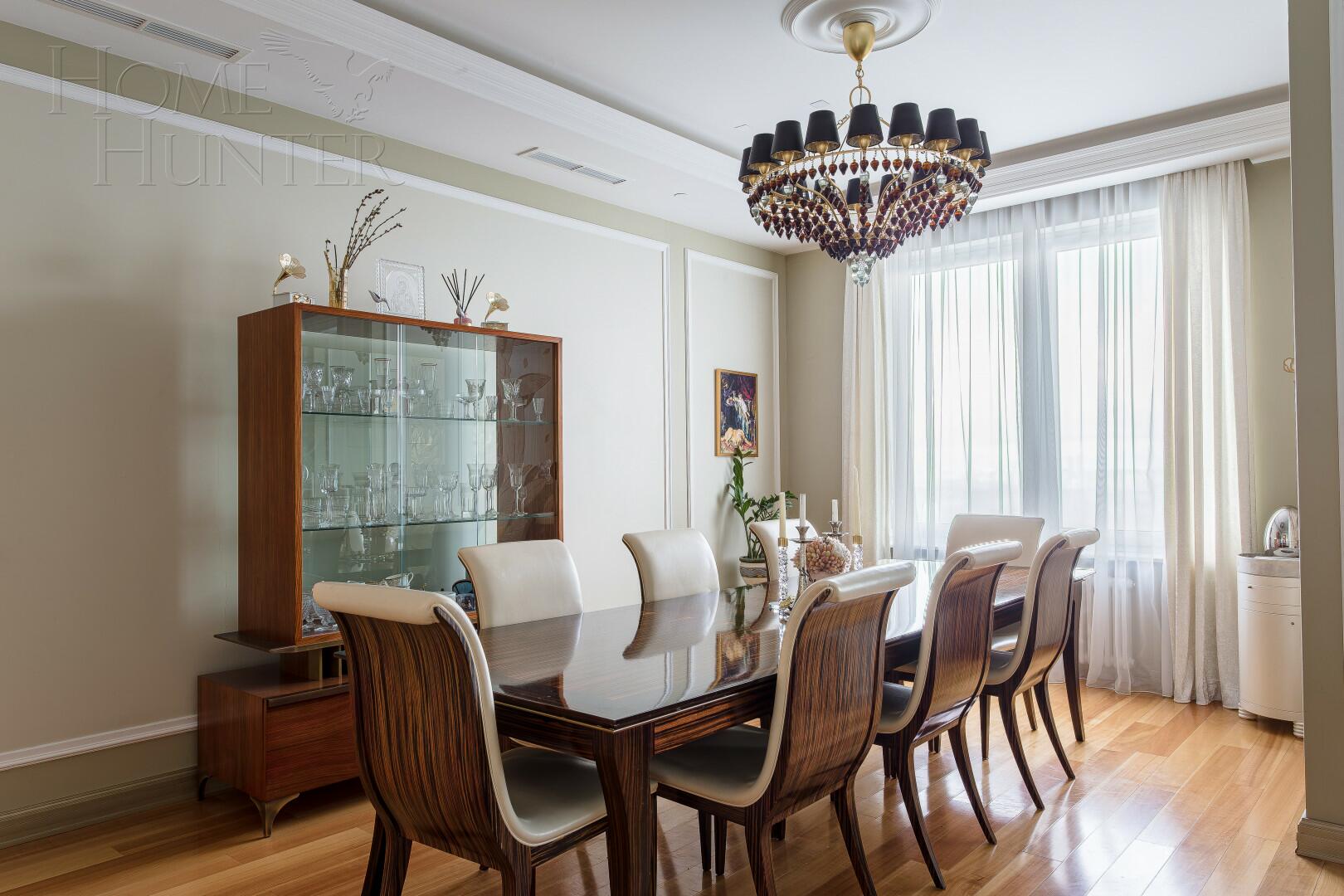 5-КОМН. КВАРТИРА С ОТДЕЛКОЙ 186 М² НА 34 ЭТАЖЕ