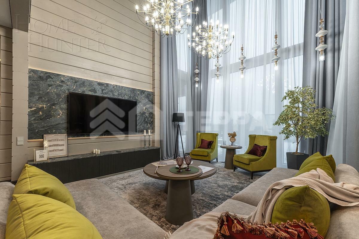 2-этажный коттедж 354 м² с отделкой