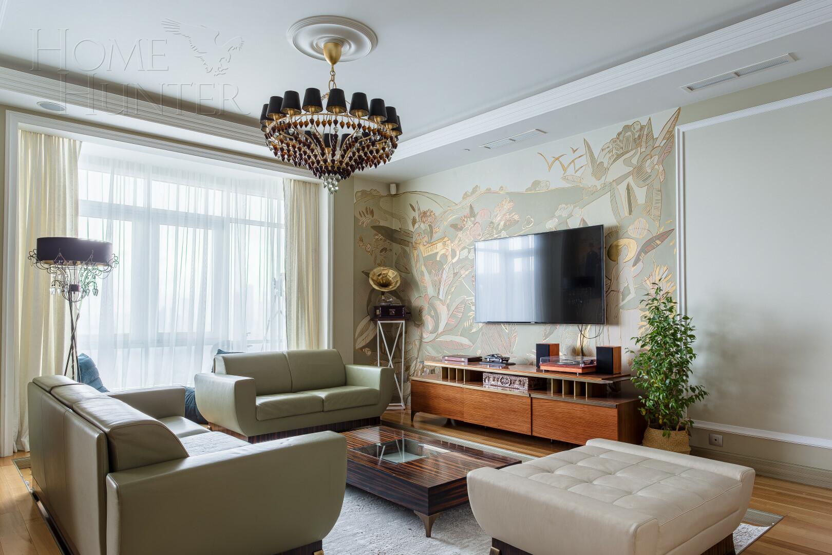 5-КОМН. КВАРТИРА С ОТДЕЛКОЙ 186 М² НА 34 ЭТАЖЕ