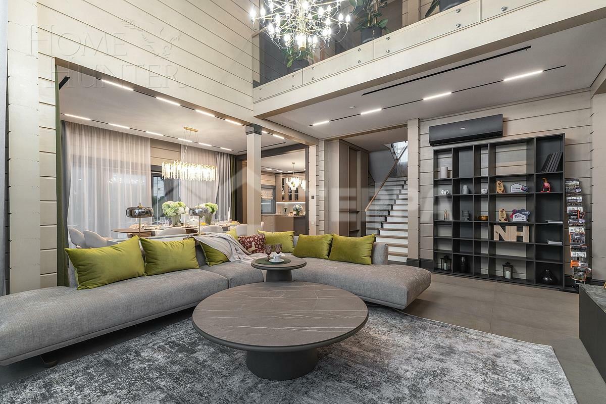 2-этажный коттедж 354 м² с отделкой