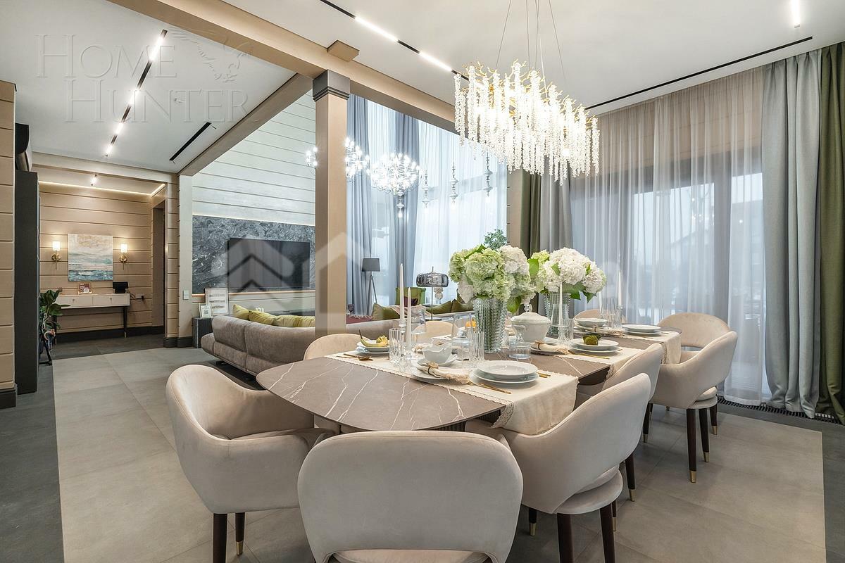 2-этажный коттедж 354 м² с отделкой