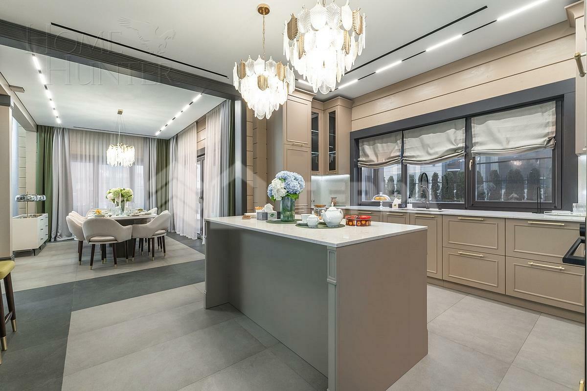 2-этажный коттедж 354 м² с отделкой