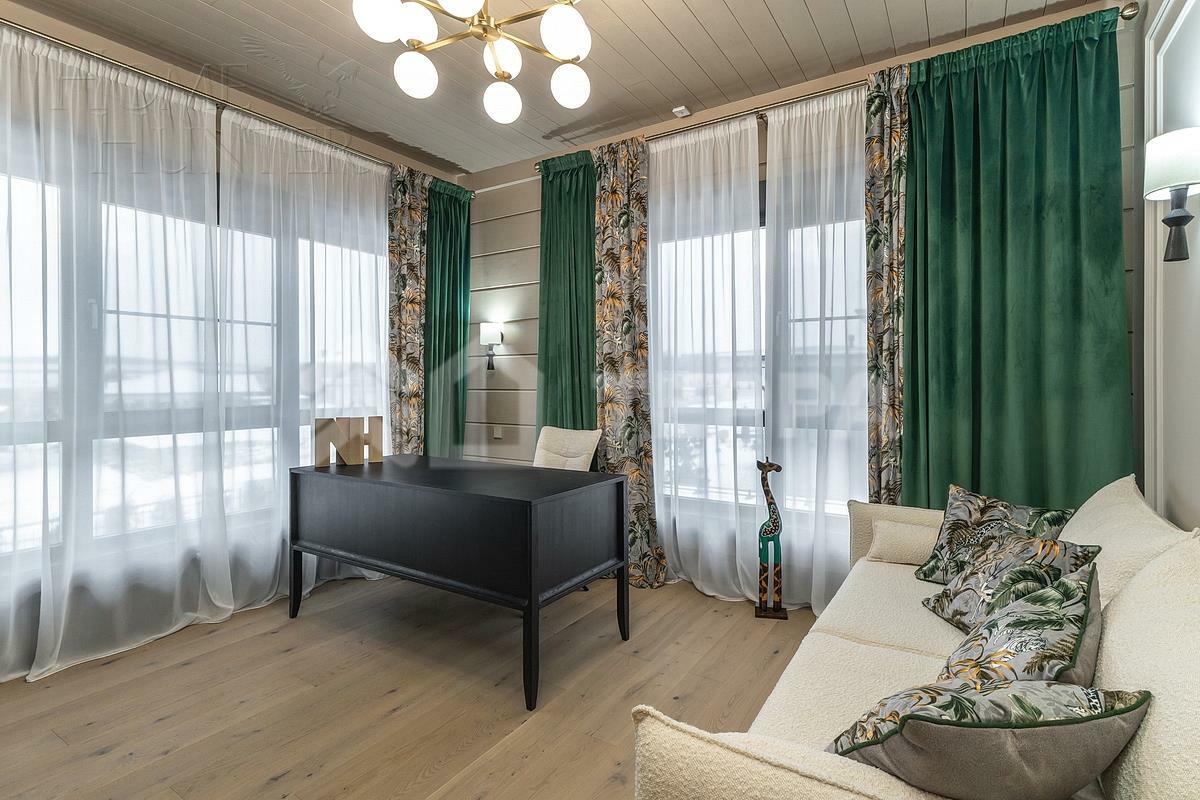 2-этажный коттедж 354 м² с отделкой