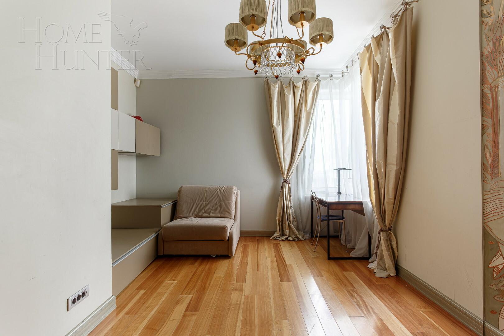 5-КОМН. КВАРТИРА С ОТДЕЛКОЙ 186 М² НА 34 ЭТАЖЕ