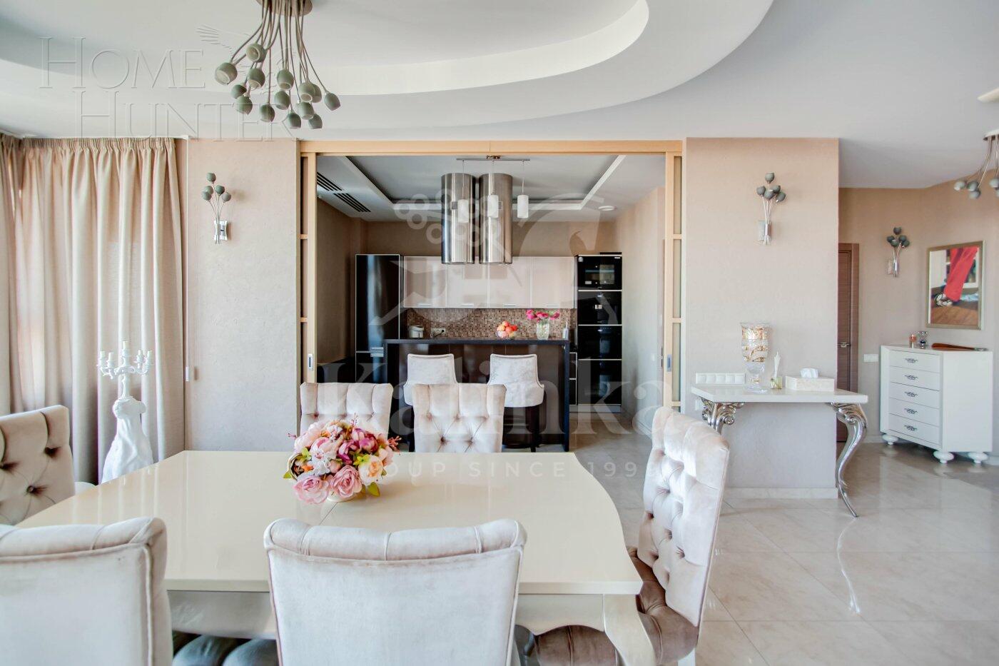 2-УРОВНЕВЫЙ ПЕНТХАУС С ОТДЕЛКОЙ 205 М² НА 24 ЭТАЖЕ