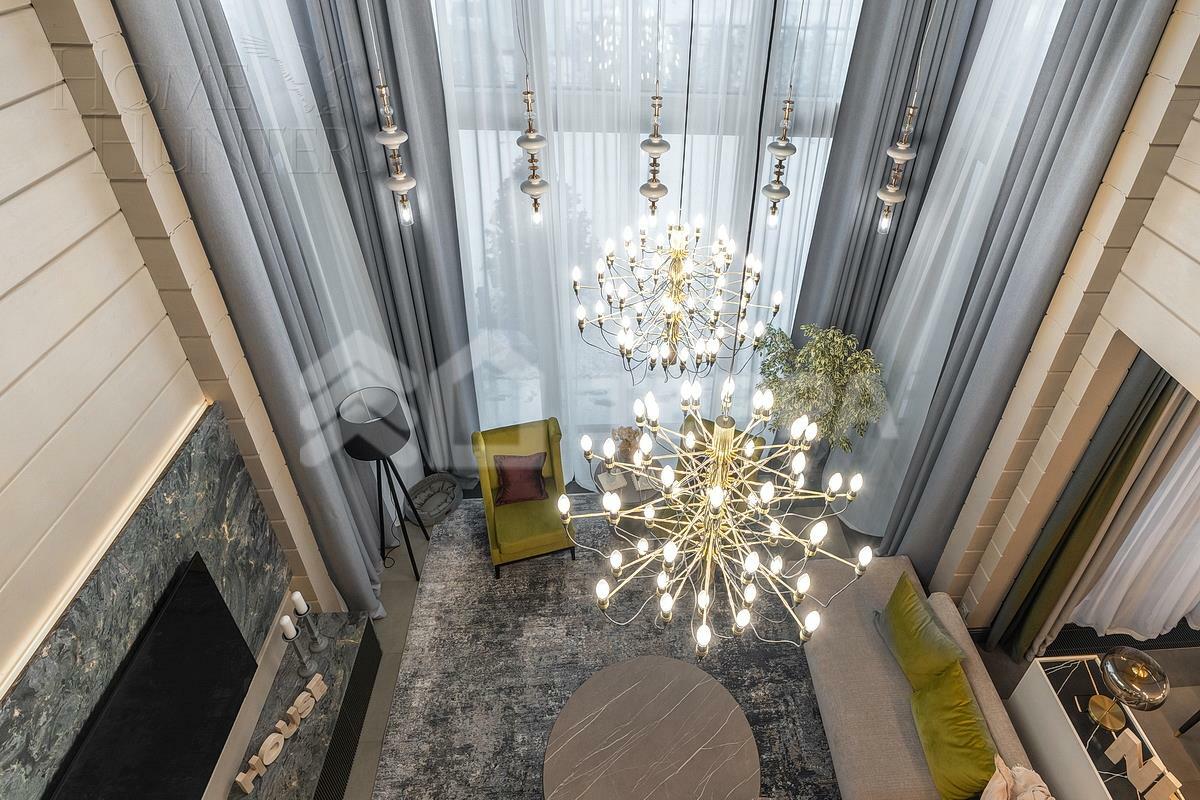 2-этажный коттедж 354 м² с отделкой