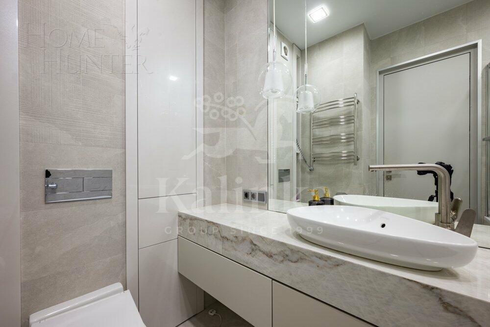 2-КОМН. КВАРТИРА С ОТДЕЛКОЙ 62.4 М² НА 40 ЭТАЖЕ