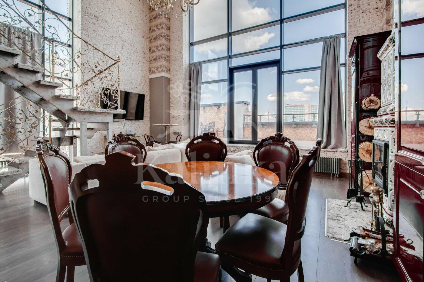 2-УРОВНЕВЫЙ ПЕНТХАУС С ОТДЕЛКОЙ 151 М² НА 6 ЭТАЖЕ