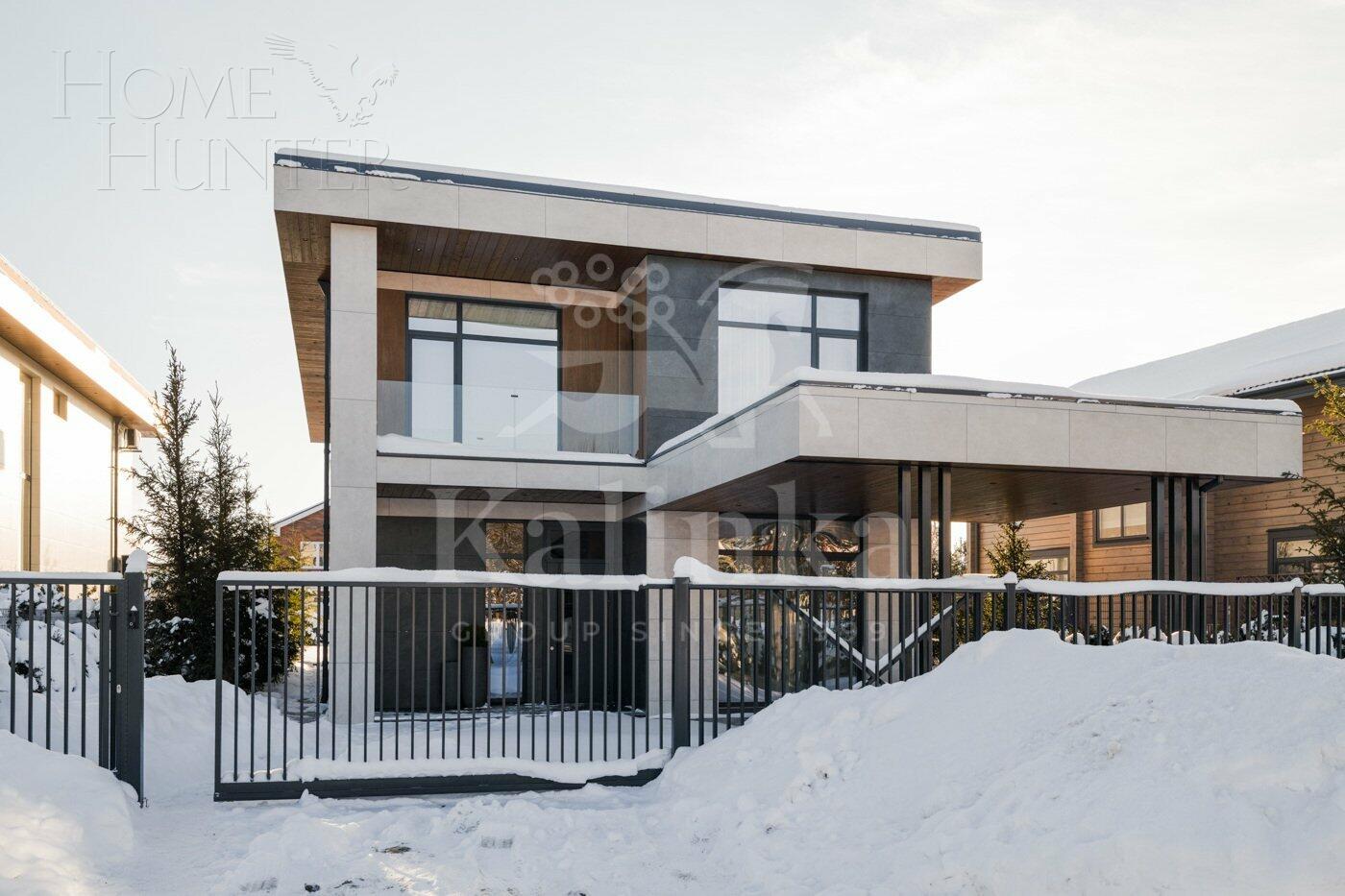 2-этажный коттедж 300 м² с отделкой